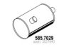 VOLVO 3027940 Middle-/End Silencer